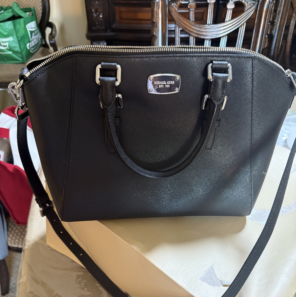Michael Kors Black Totes/ crossbody Bag